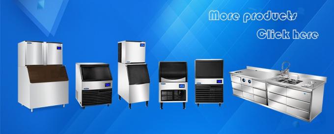 Водяное охлаждение воздуха/создателя куба льда R134A ясное квадратное 24