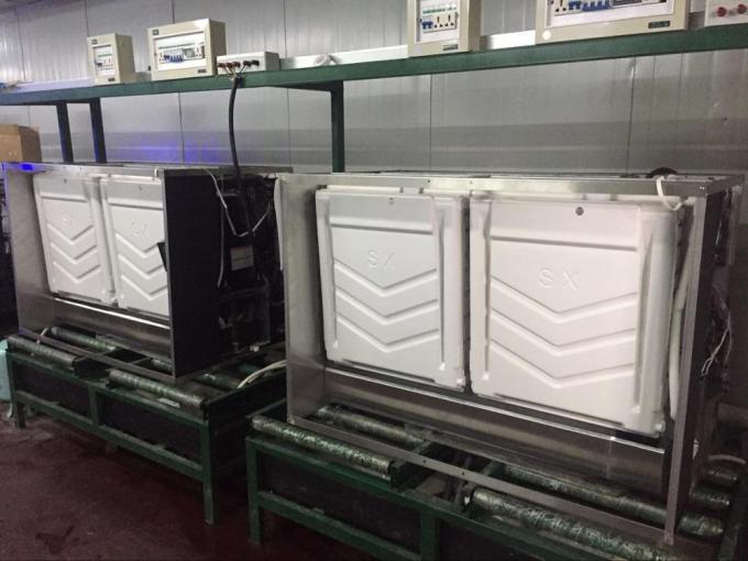 Водяное охлаждение воздуха/создателя куба льда R134A ясное квадратное 35