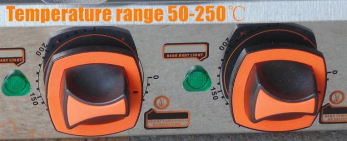 Машина ролика хот-дога 7 Rolls, электрический гриль сосиски 1.69kw 3